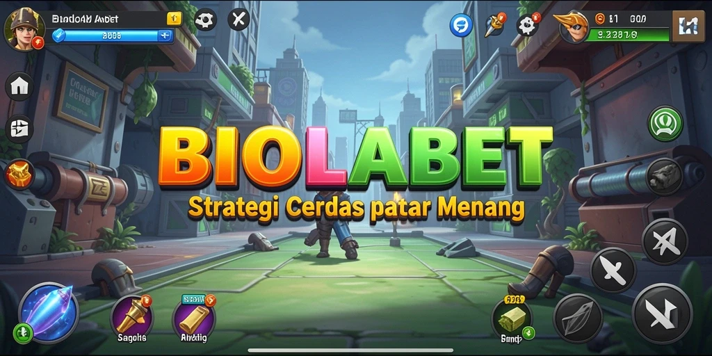 Tampilan seru gameplay BIOLABET dengan strategi mendebarkan.