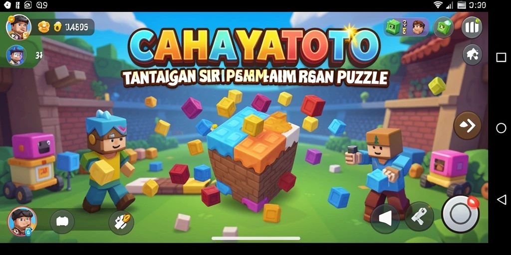 Ilustrasi gameplay menantang di CAHAYATOTO, penuh teka-teki seru.