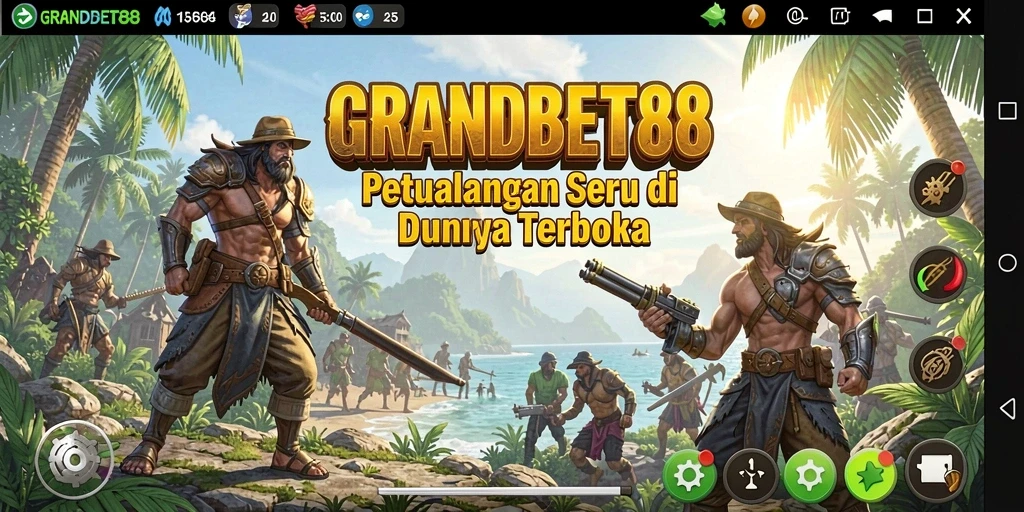 Gameplay penuh aksi dan petualangan dalam dunia terbuka.