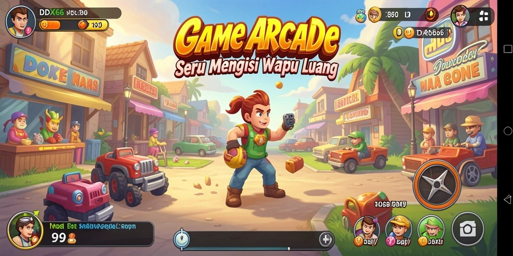 Tampilan menarik dari gameplay seru IDX66 yang penuh aksi.