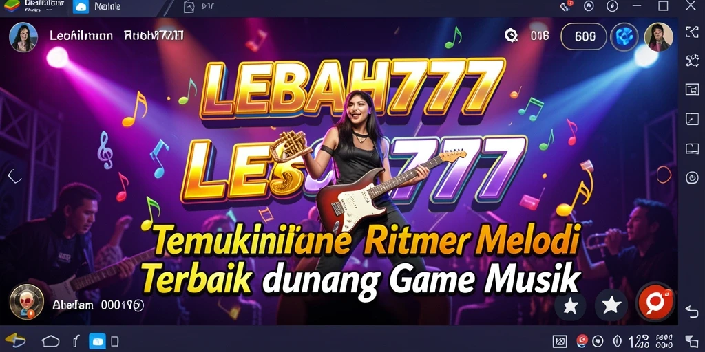Gameplay menarik LEBAH777 dengan berbagai pilihan musik.