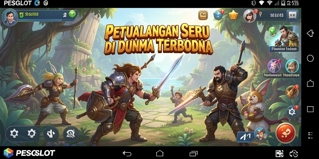 Tampilan gameplay Open World yang memukau dari PESGSLOT.