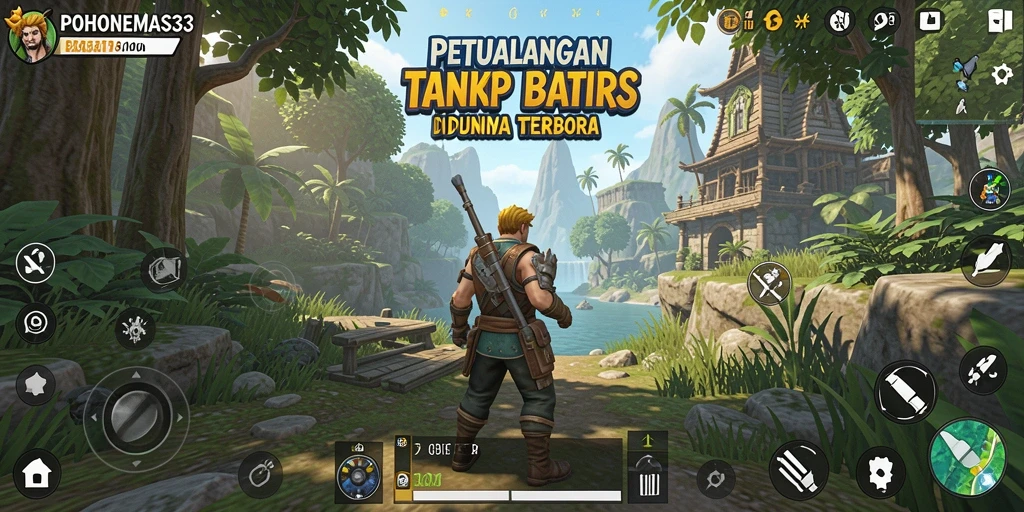 Gameplay seru di dunia terbuka POHONEMAS33