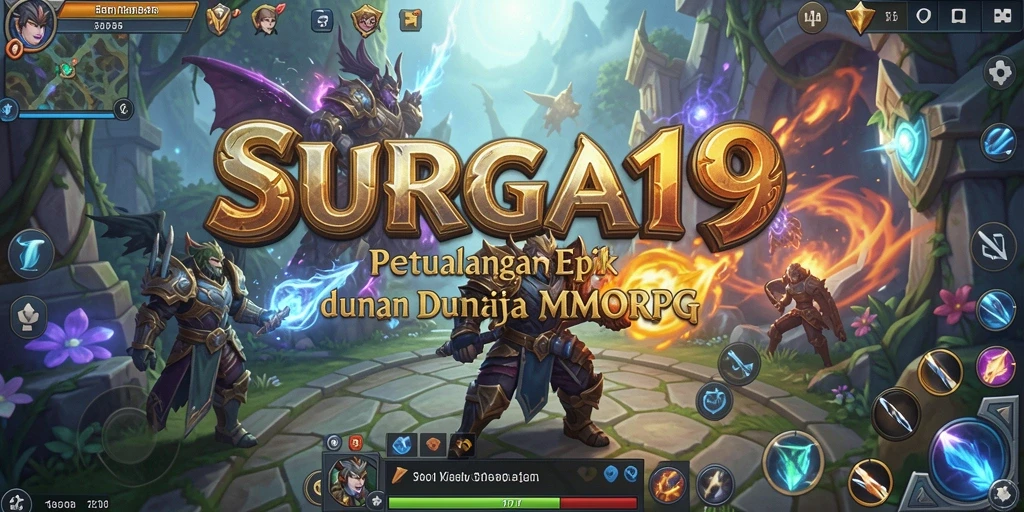 Gameplay SURGA19 dengan aksi pertarungan yang seru dan grafis menawan.