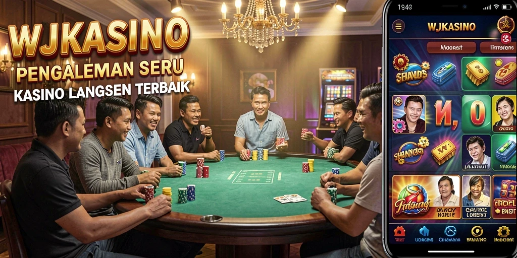 Tampilan gameplay Live Casino WJKASINO yang menarik dan seru.